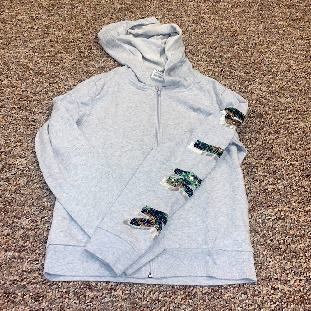 Pink zip hoodie